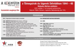Konferencia Temerinben 2025. október 17.